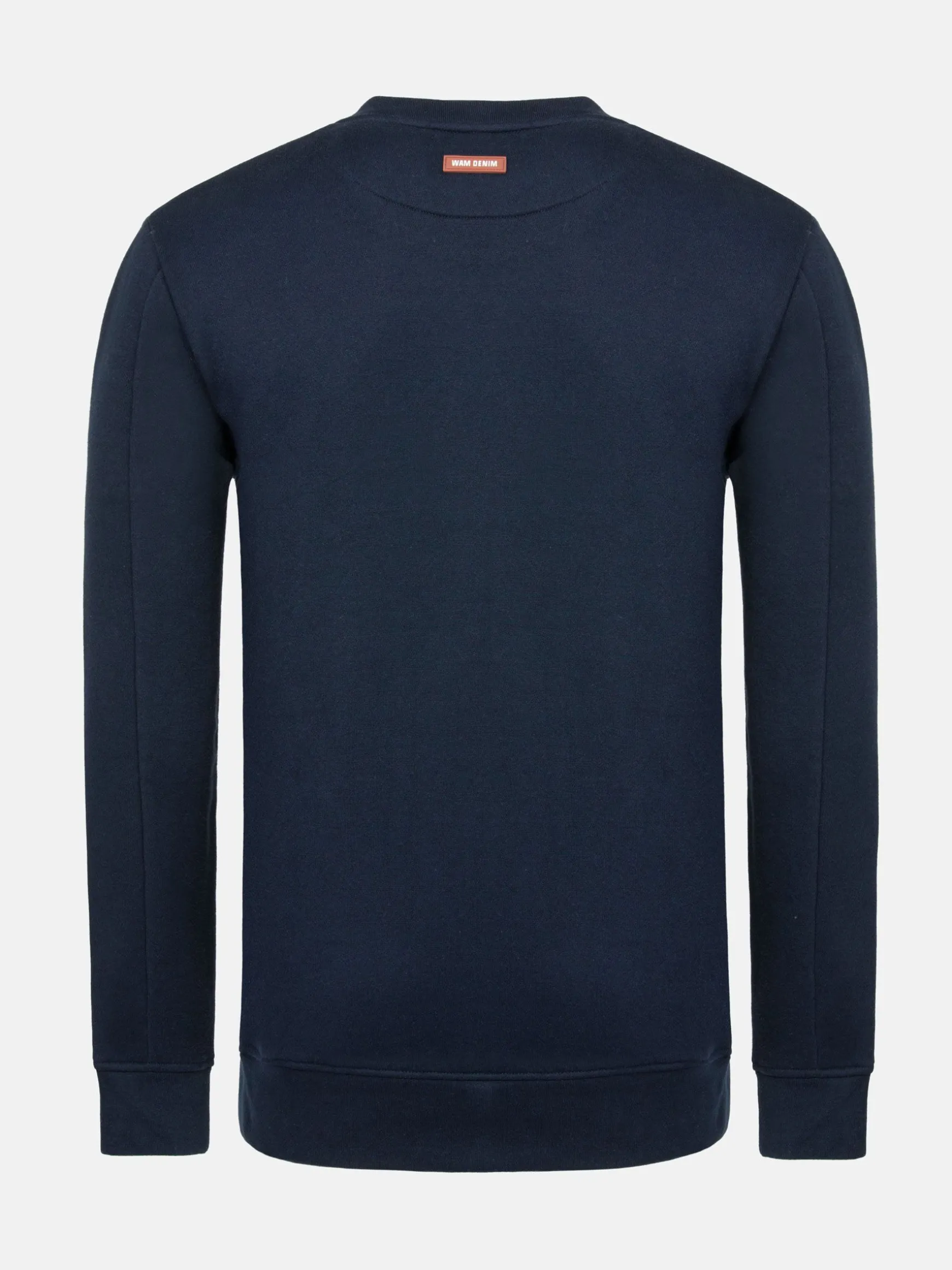 WAM DENIM Sweaters & Vesten*Ahmir Navy Crew Neck Sweater