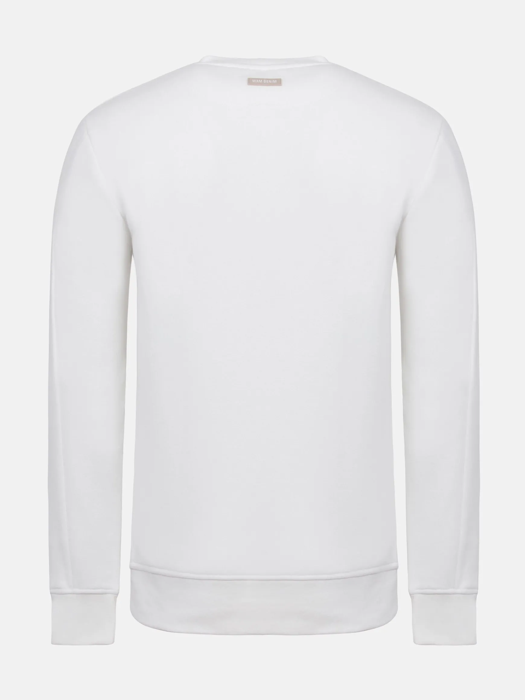 WAM DENIM Sweaters & Vesten*Ahmir White Crew Neck Sweater