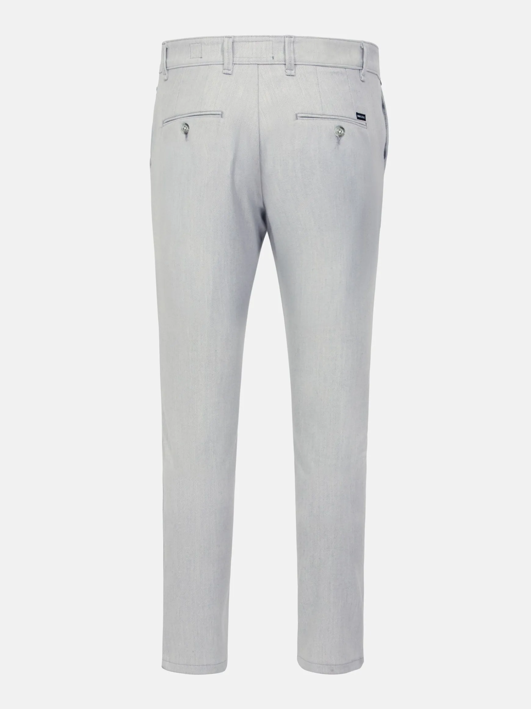 WAM DENIM Chino's*Alaric Slim Fit Grey Chino