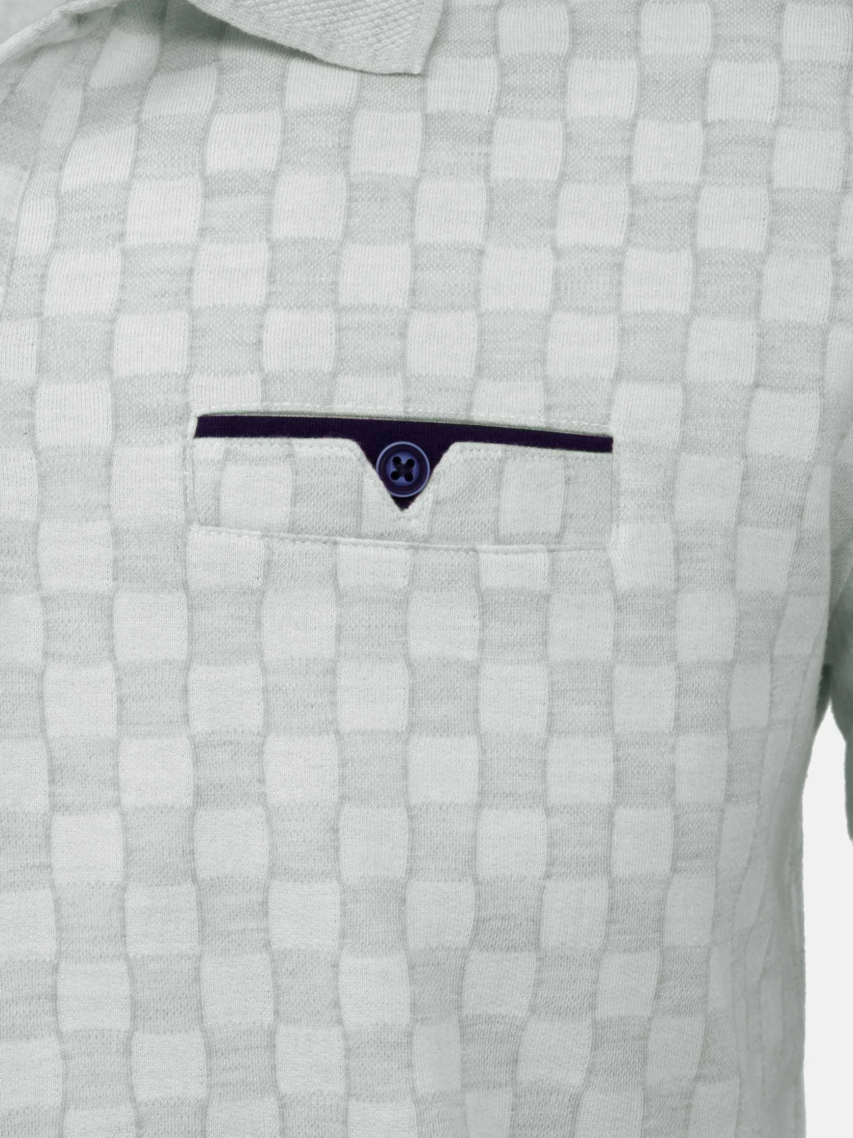 WAM DENIM Polo's*Aldo Menthol Polo