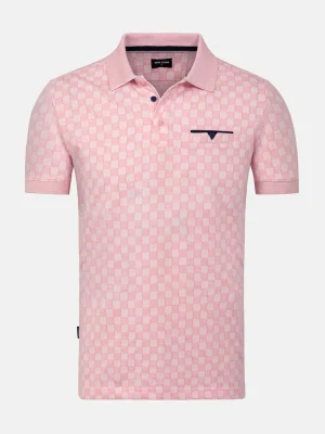 WAM DENIM Polo's*Aldo Pink Polo