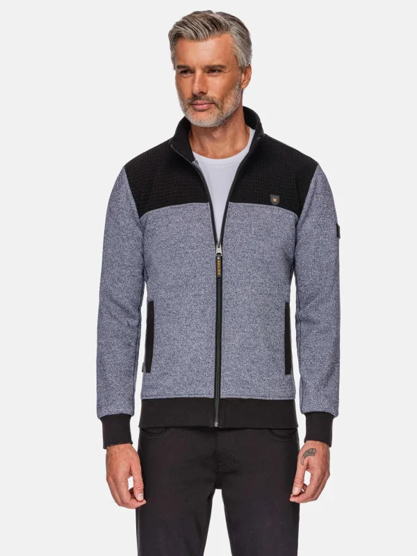 WAM DENIM Sweaters & Vesten*Altena Turtle Nick Vesten Grey