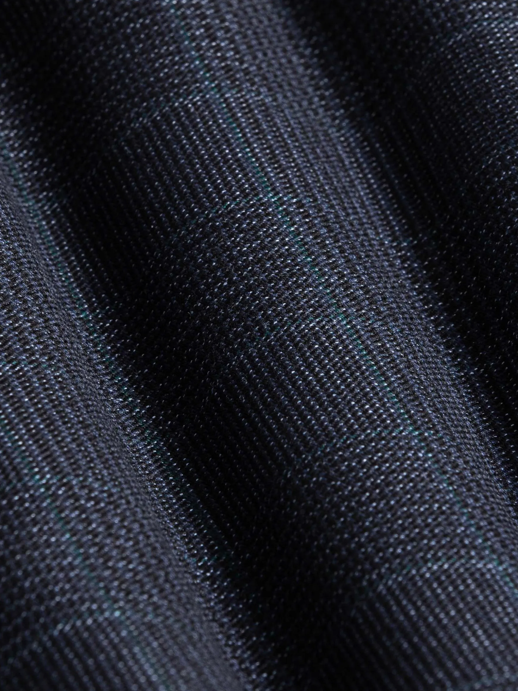 WAM DENIM Pakken & Maatwerk*Amalfi Glen Check Slim Fit Navy Suit Pantalon