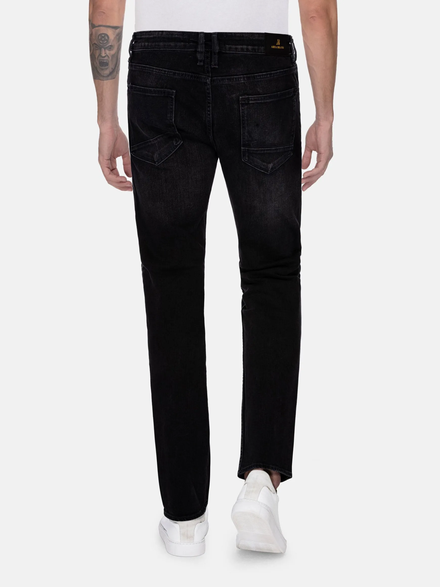 WAM DENIM Jeans*Amaud Slim Stretch Anthracite Jeans