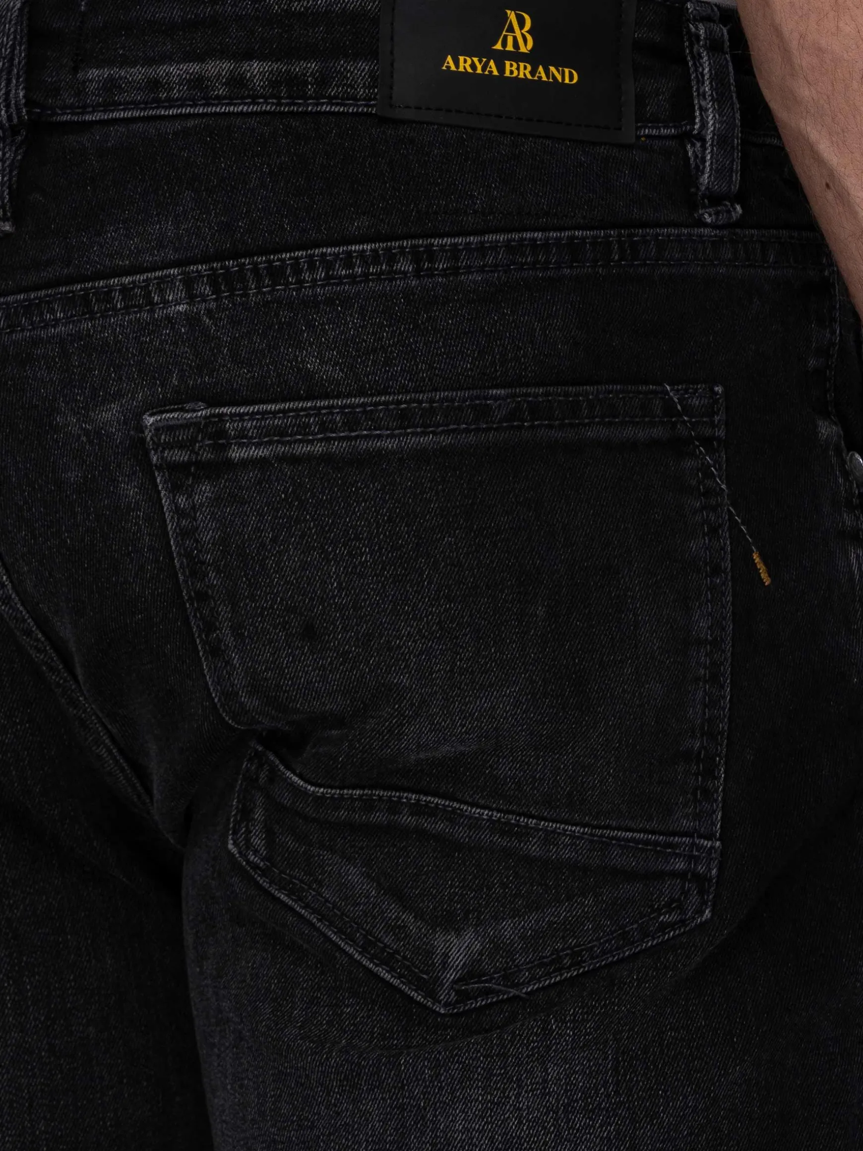 WAM DENIM Jeans*Amaud Slim Stretch Anthracite Jeans