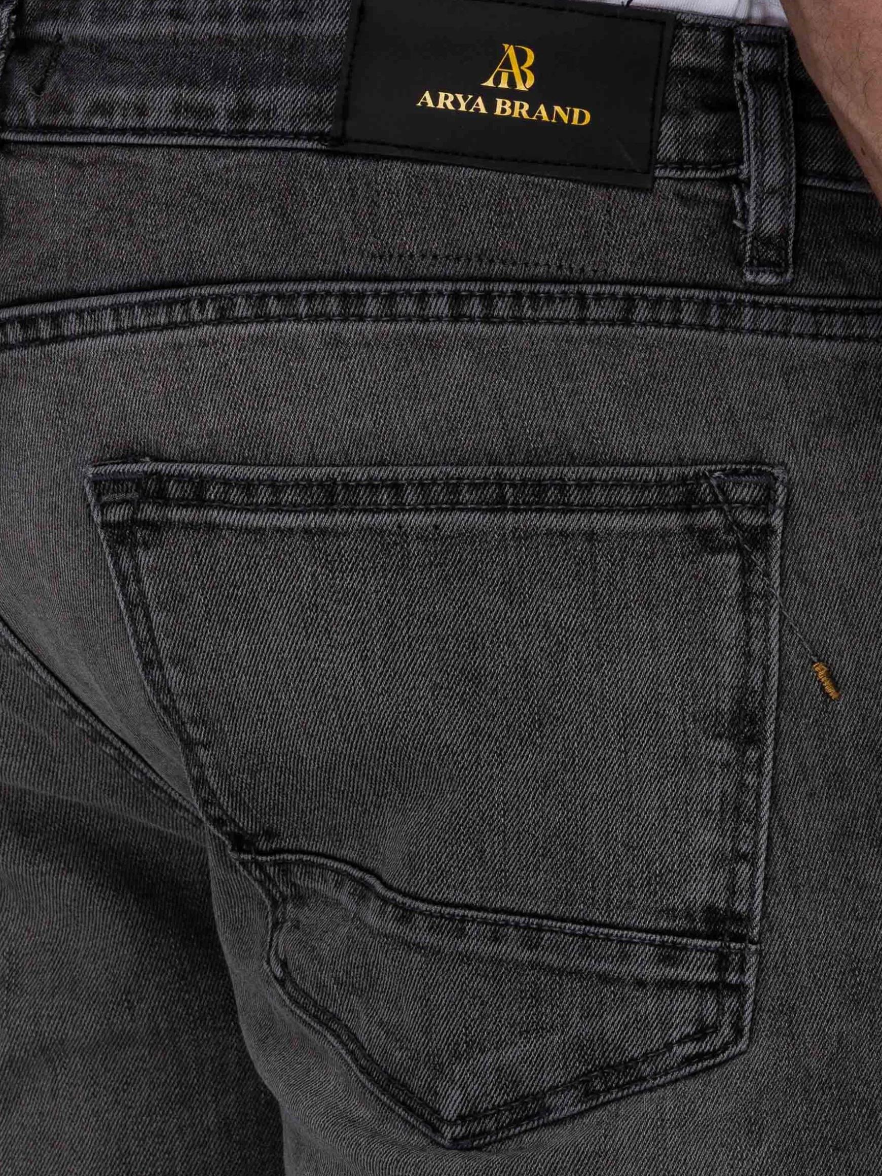 WAM DENIM Jeans*Amaud Slim Stretch Grey Jeans