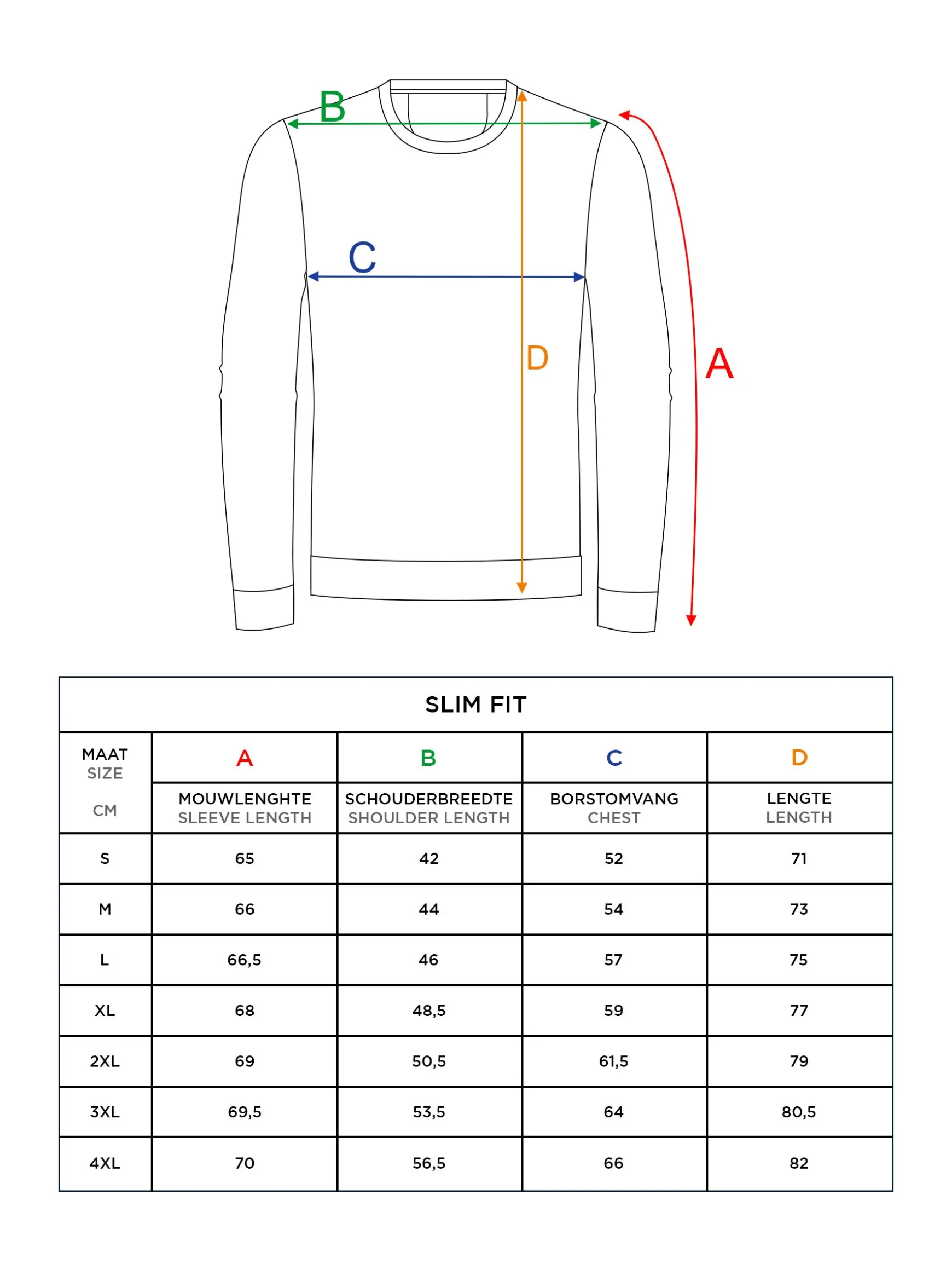 WAM DENIM Sweaters & Vesten*Anita Slim Fit Crew Neck Off-White Sweater