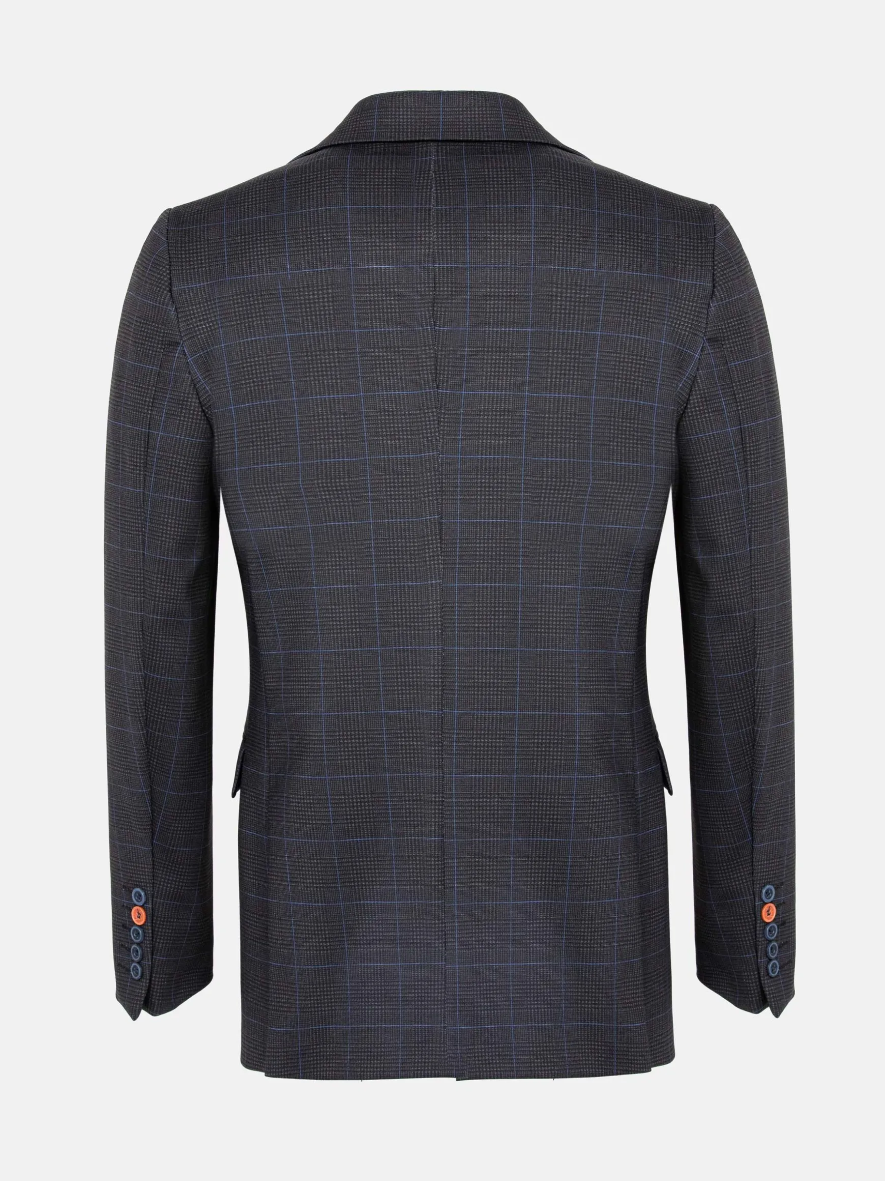 WAM DENIM Pakken & Maatwerk*Archer Checkered Indigo Navy Colbert