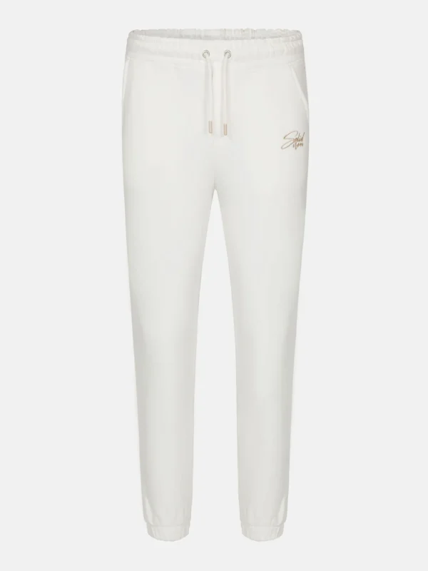 WAM DENIM Sweaters & Vesten*Aries Stretched White White Trouser