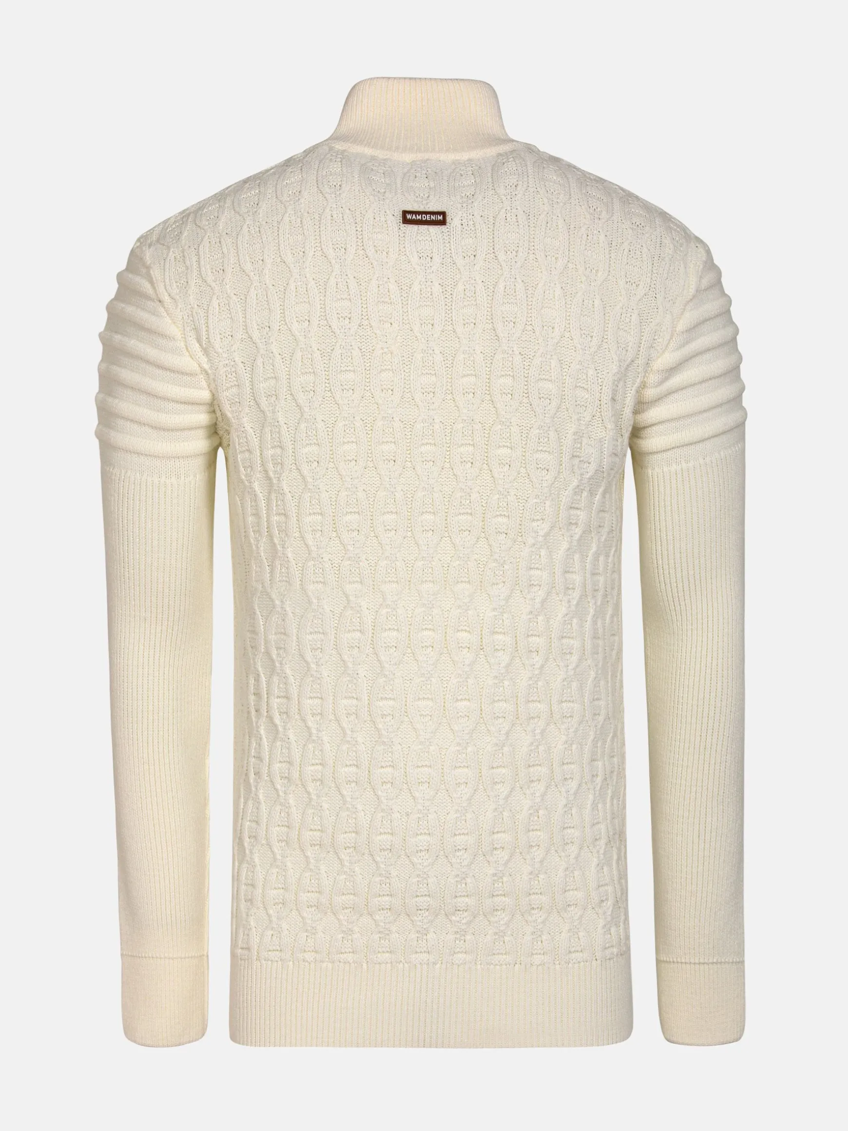 WAM DENIM Truien & Pullovers*Avon Off White Pattern Truien