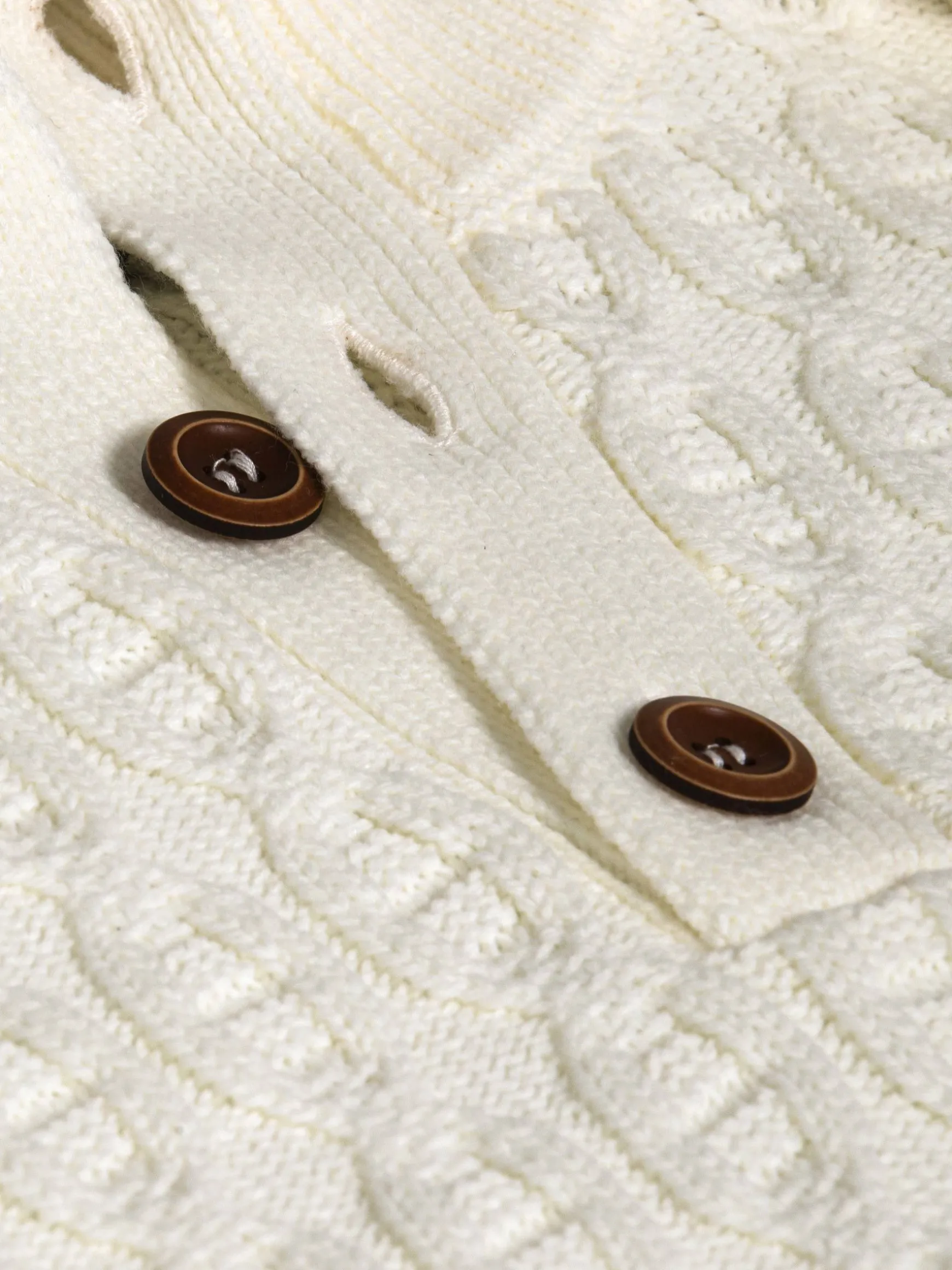 WAM DENIM Truien & Pullovers*Avon Off White Pattern Truien