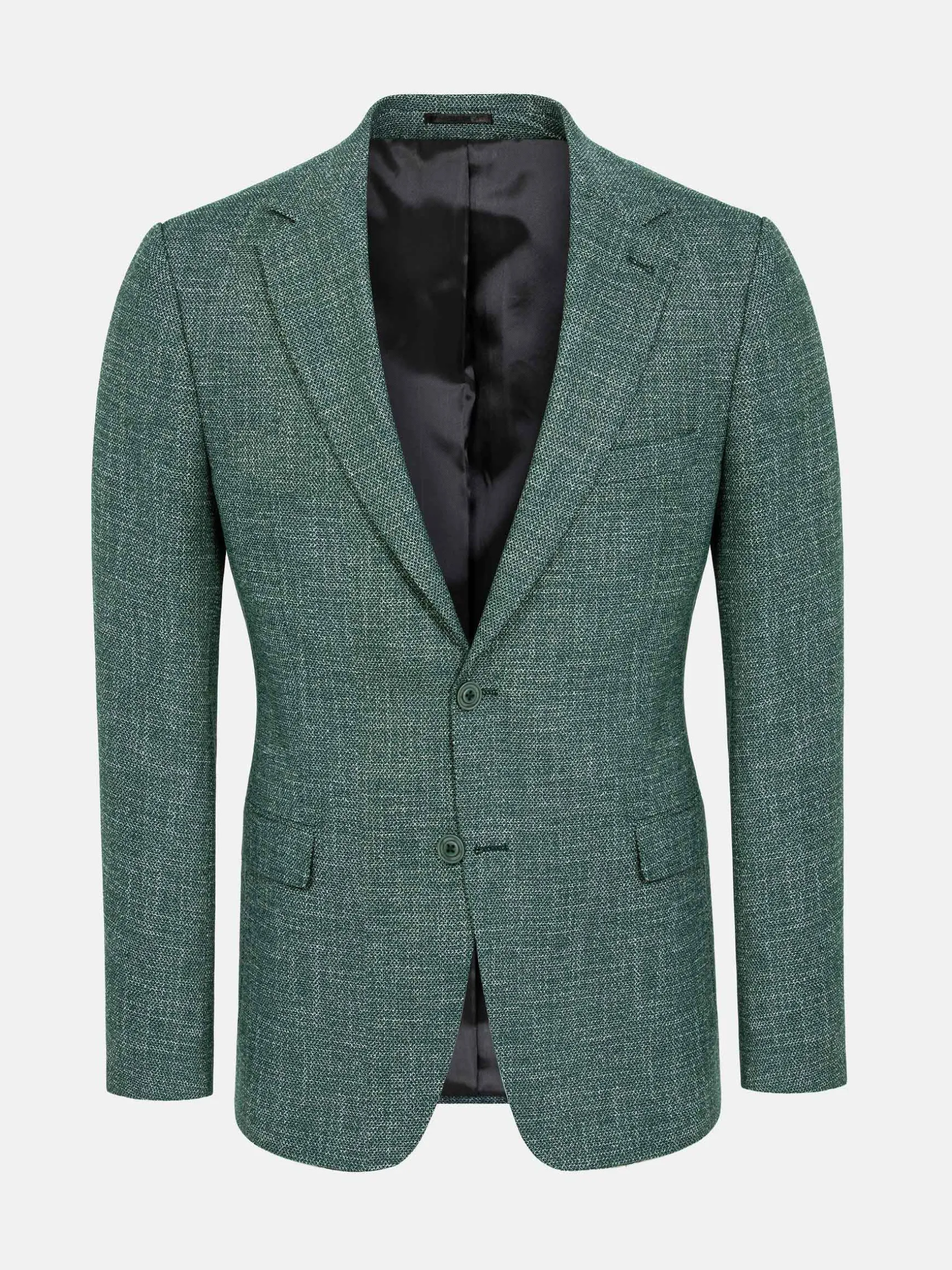 WAM DENIM Colberts & Blazers*Balboa Textured Green Colbert