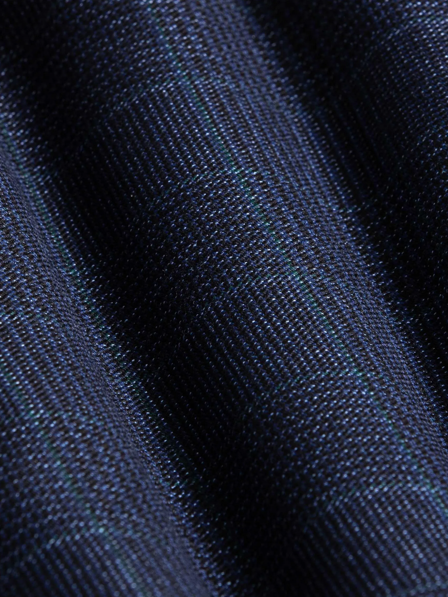 WAM DENIM Pakken & Maatwerk*Branco Micro Patterned Navy Pants