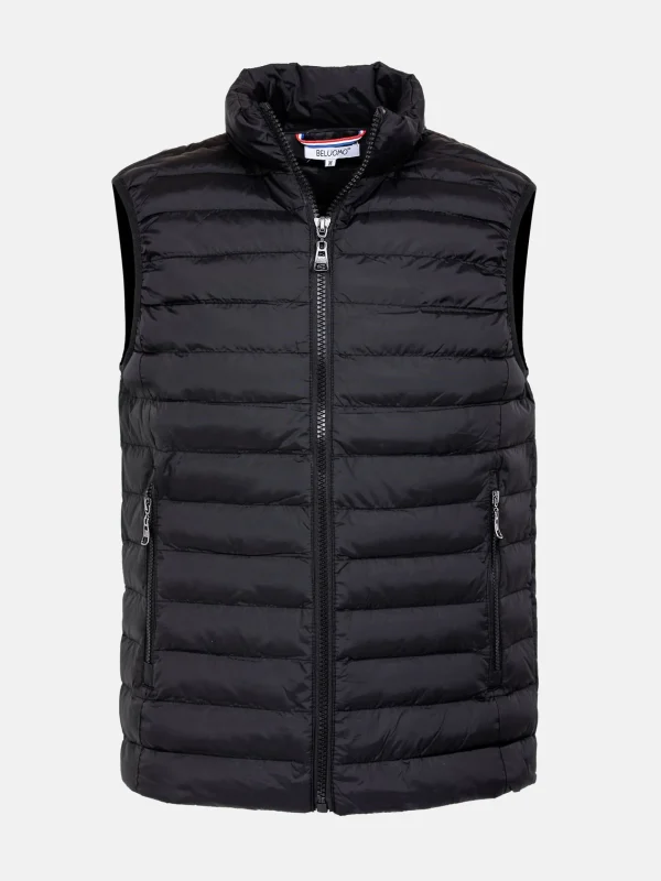 WAM DENIM Bodywarmer*Cenii Puffer Black Body Warmer