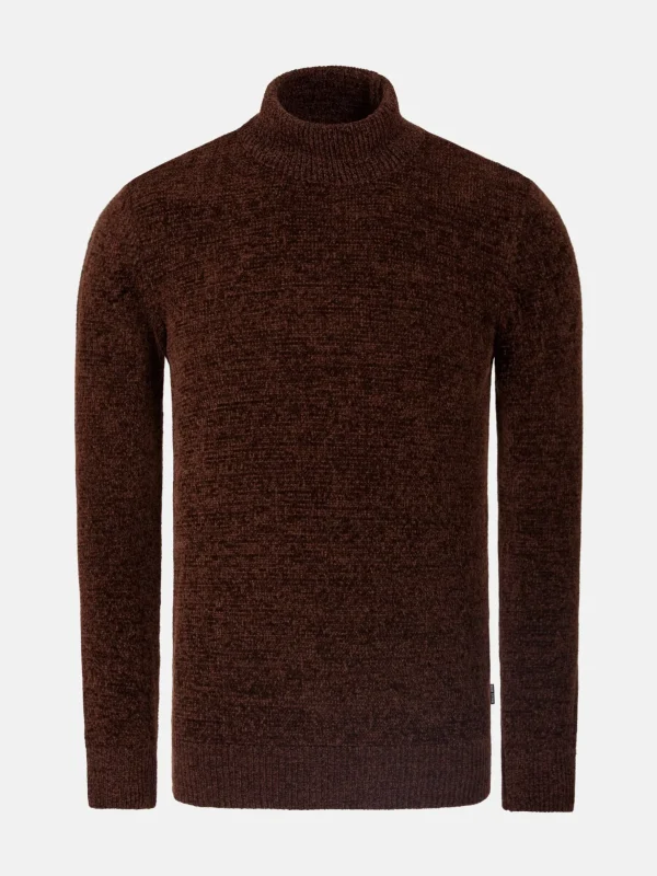 WAM DENIM Truien & Pullovers*Chandolin Turtleneck Brown Truien