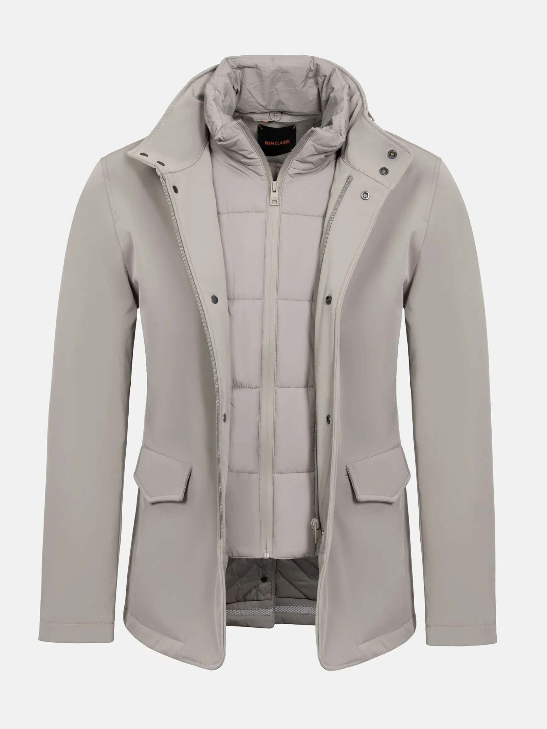 WAM DENIM Winterjassen*Claus Beige Winter Jassen
