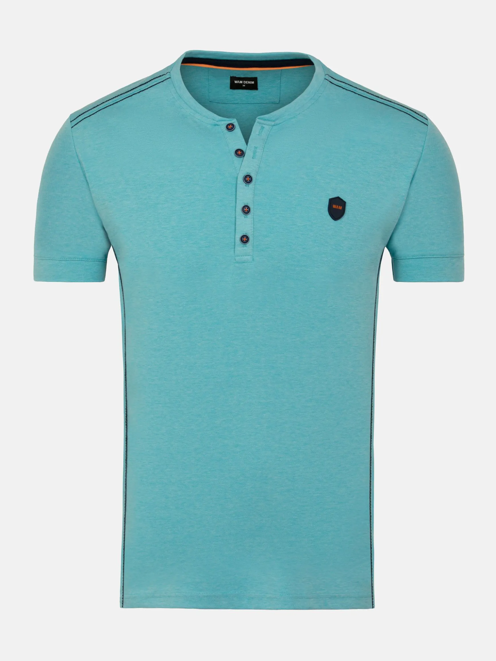 WAM DENIM T-Shirts*Colter Turquoise T-shirt