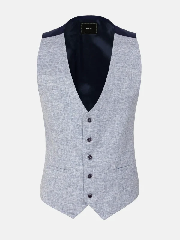 WAM DENIM Pakken & Maatwerk*Cullen Navy Gilet