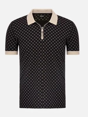 WAM DENIM Polo's*Dario Black Polo