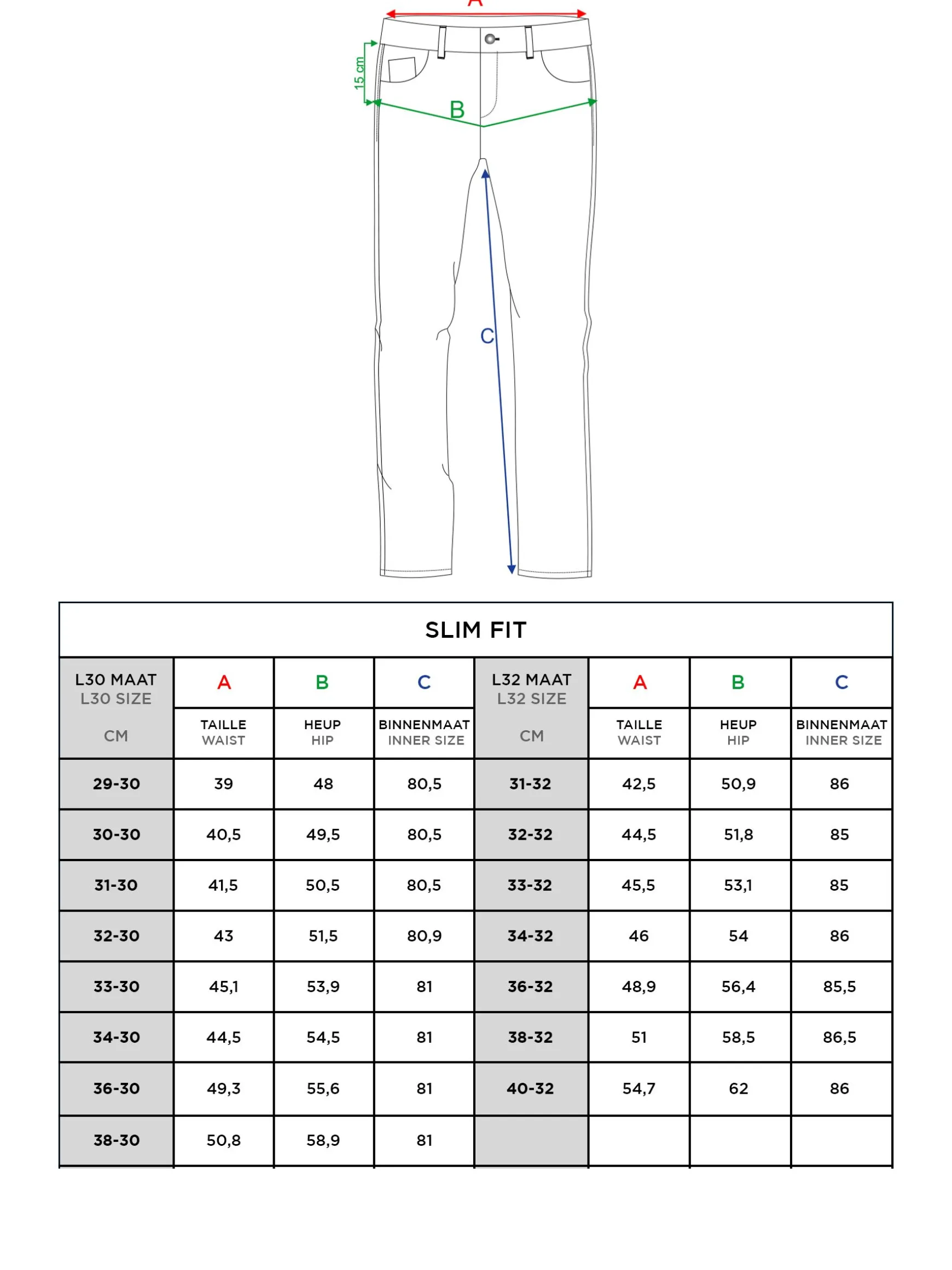 WAM DENIM Chino's*Dutton Beige Chino