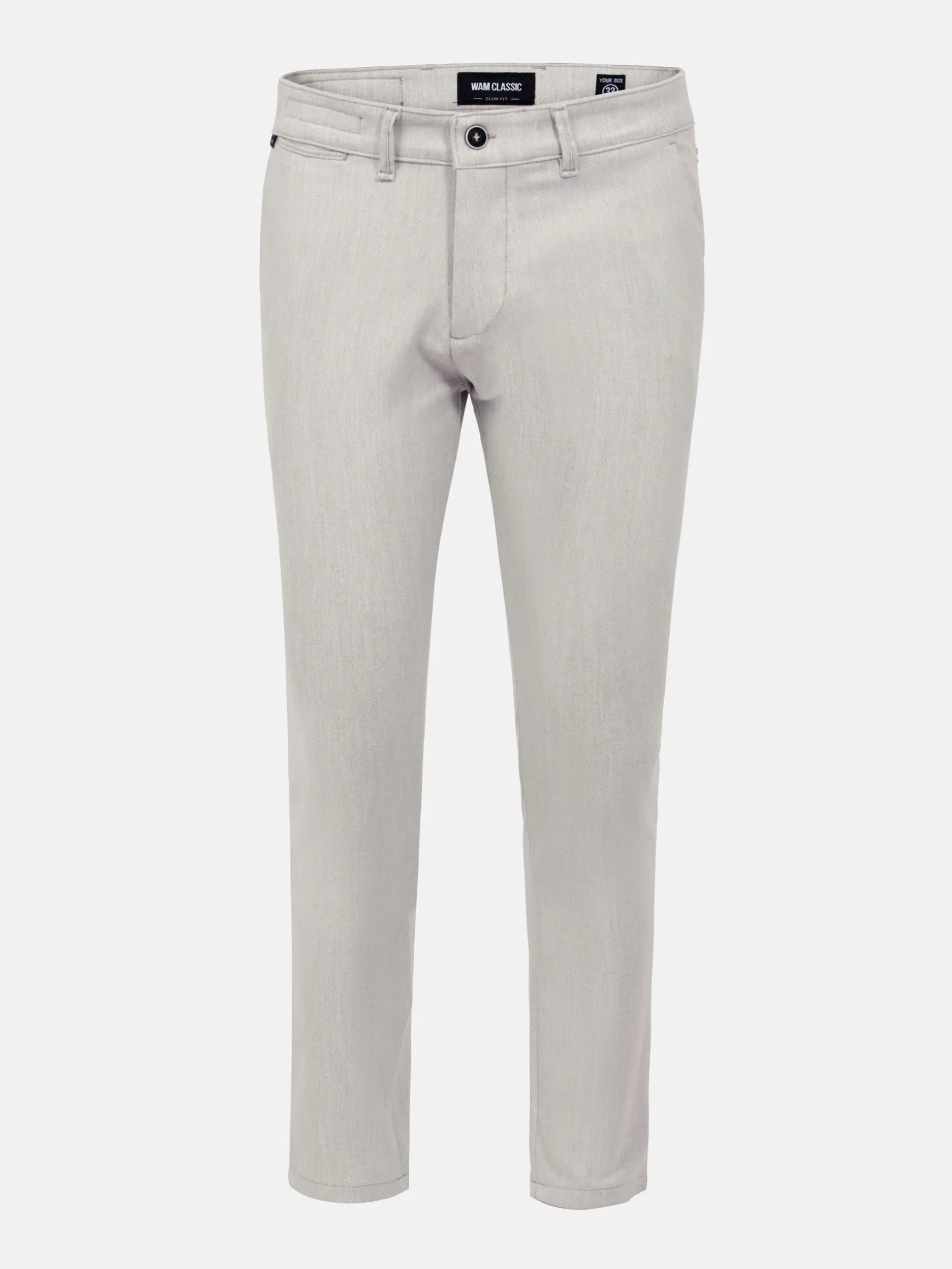 WAM DENIM Chino's*Dutton Grey Chino