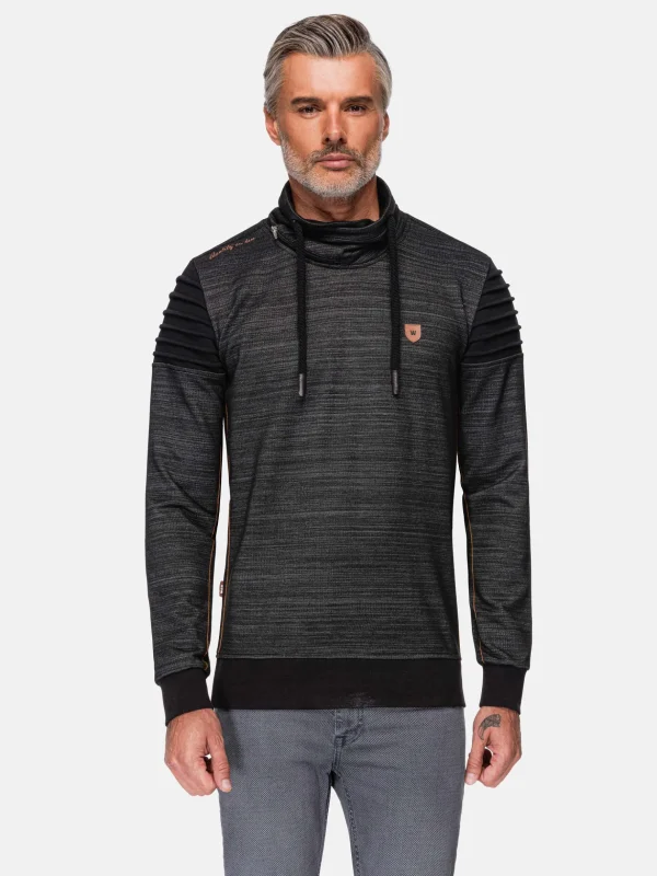 WAM DENIM Sweaters & Vesten*Ember Turtlenecked Black Sweater