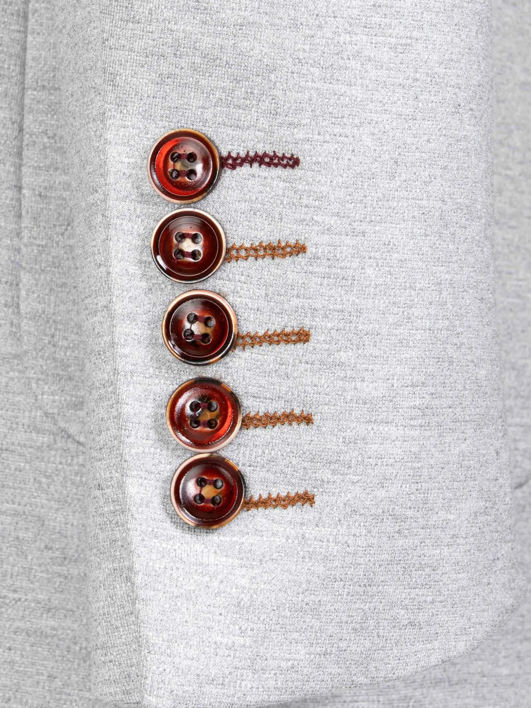 WAM DENIM Colberts & Blazers*Engima Patch Pocket Slim Light Grey Colbert