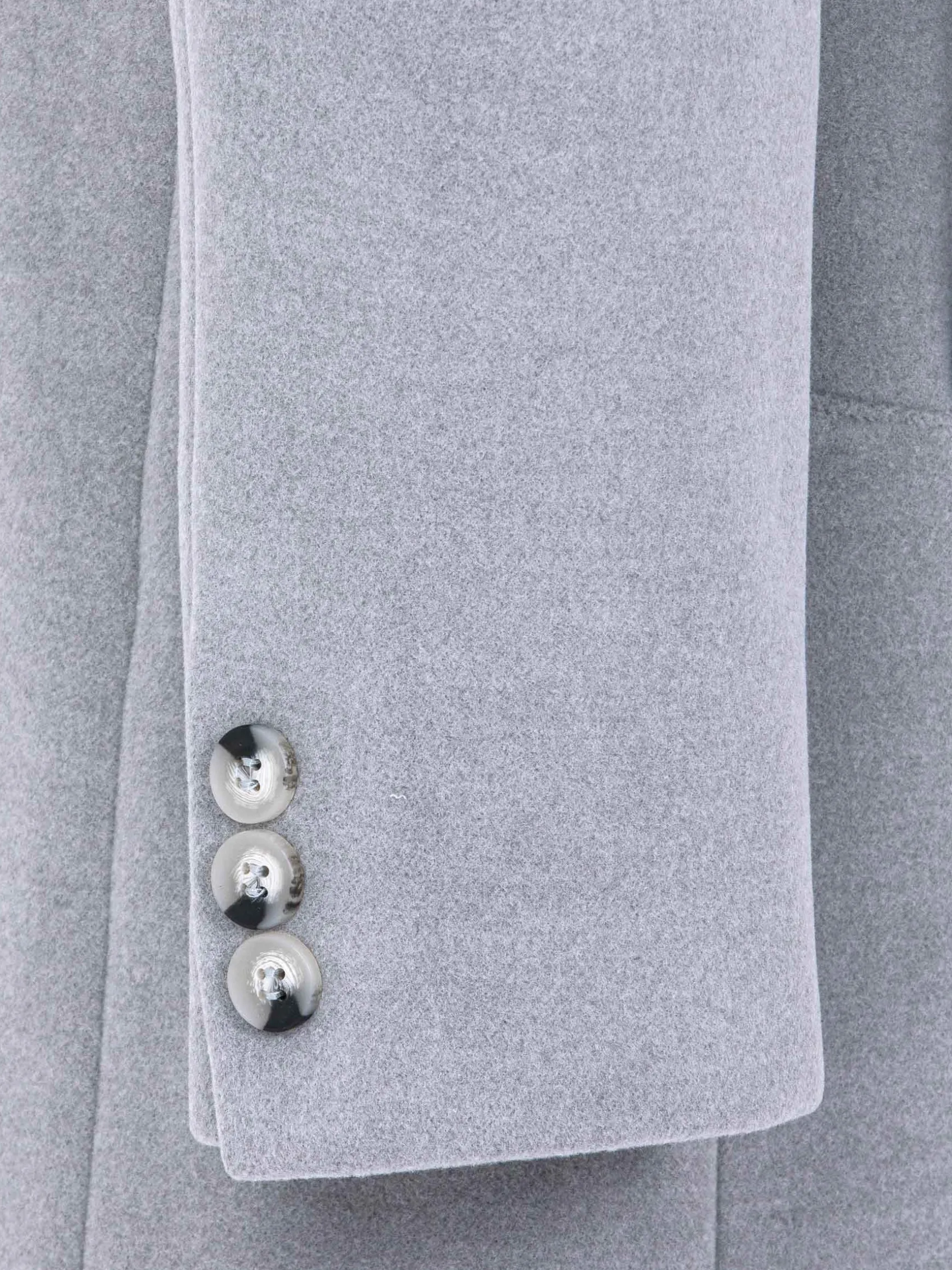 WAM DENIM Manteljassen*Franklin Three Button Casual Grey Mantelassen