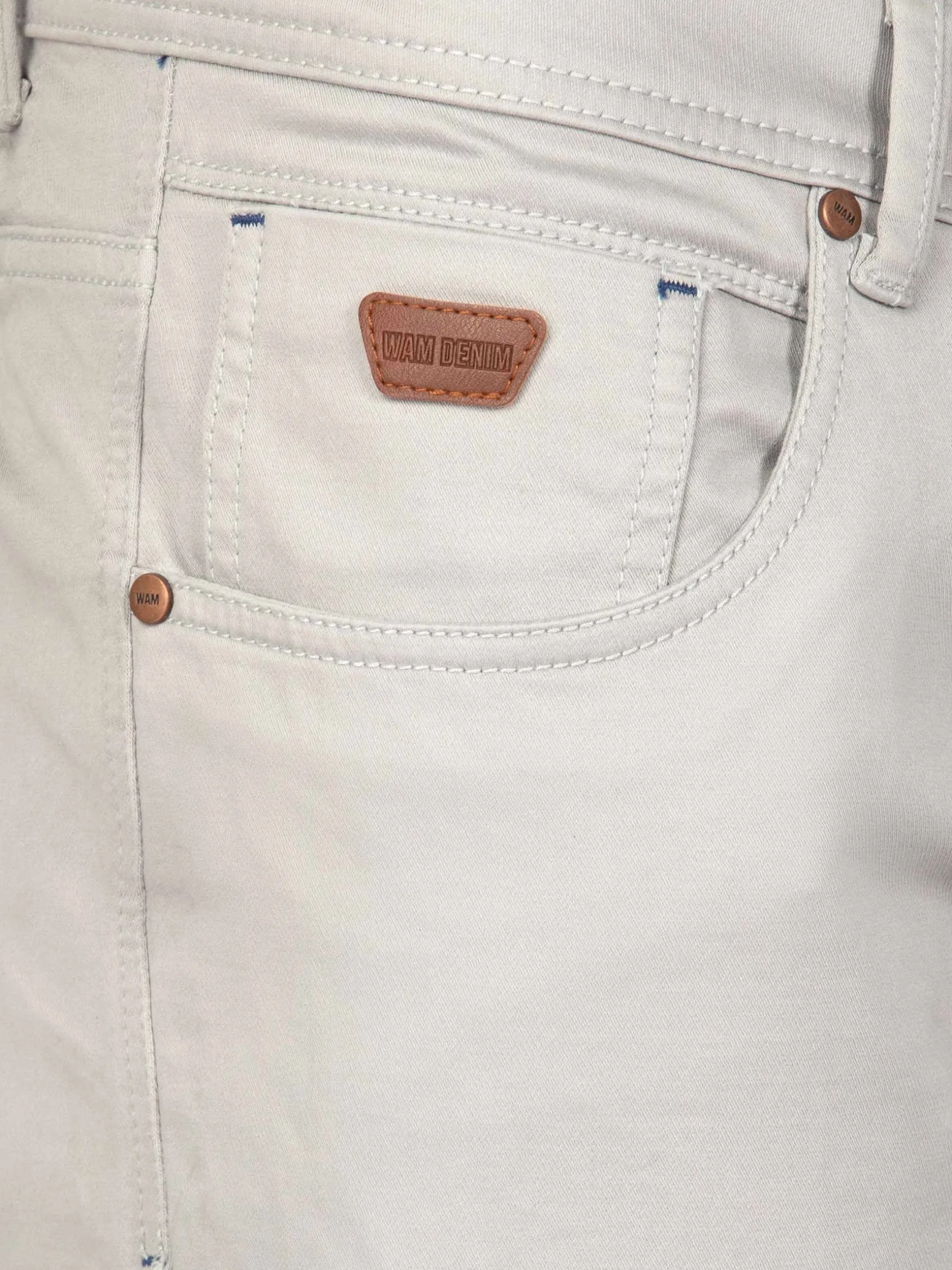 WAM DENIM Jeans*Gandalf Stretchy Grey Jeans