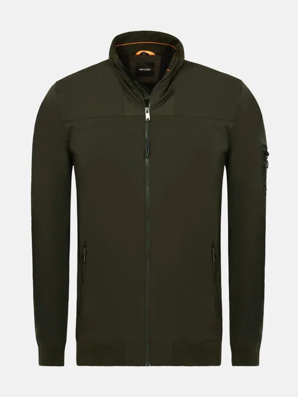 WAM DENIM Zomerjassen*Gian Slim Fit Khaki Zomer Jassen