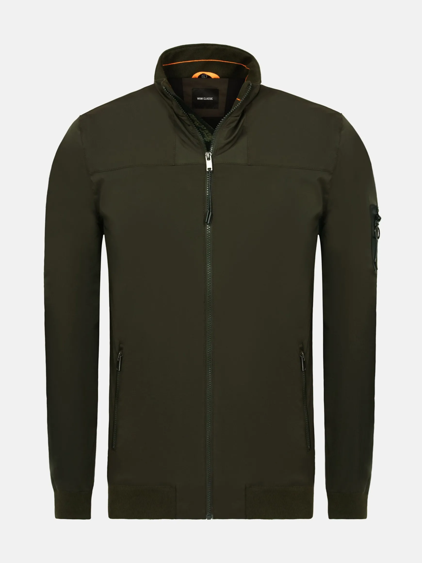 WAM DENIM Zomerjassen*Gian Slim Fit Khaki Zomer Jassen