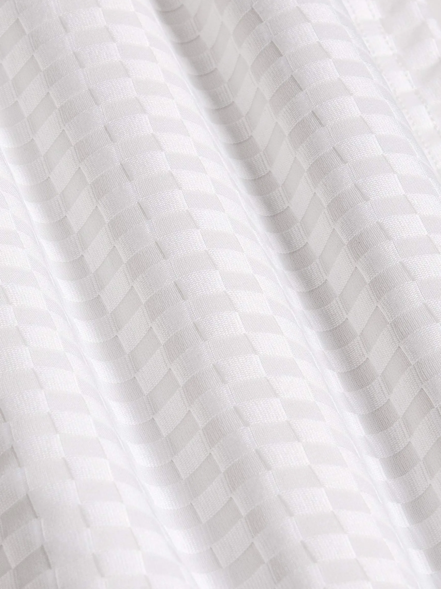 WAM DENIM Polo's*Gonzsles Off White Zipper Polo