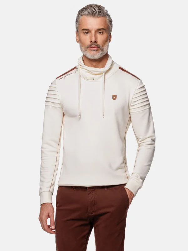 WAM DENIM Sweaters & Vesten*Jackson Turtlenecked Off-White Truien