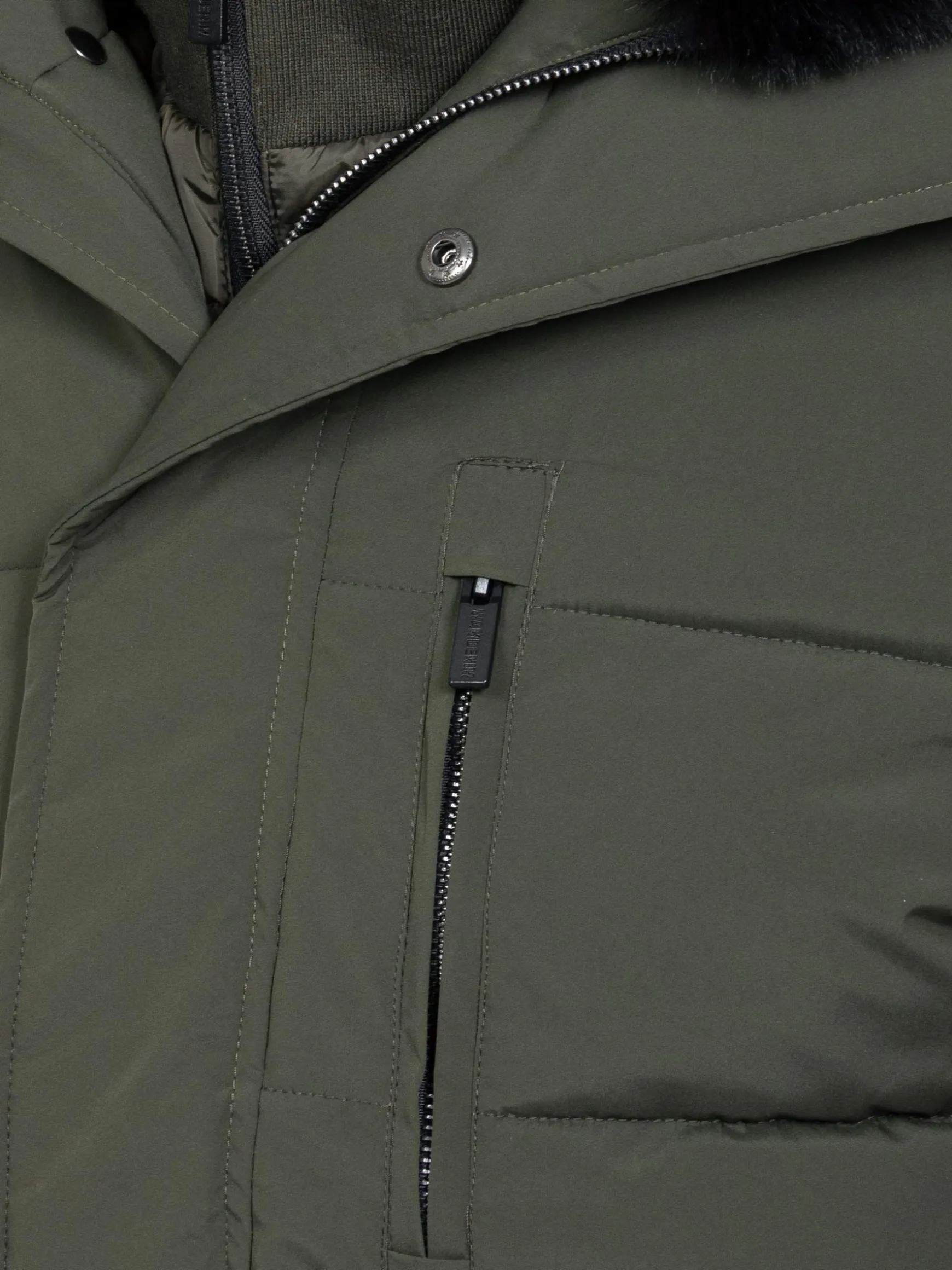 WAM DENIM Winterjassen*Kaisen Khaki Winter Jassen