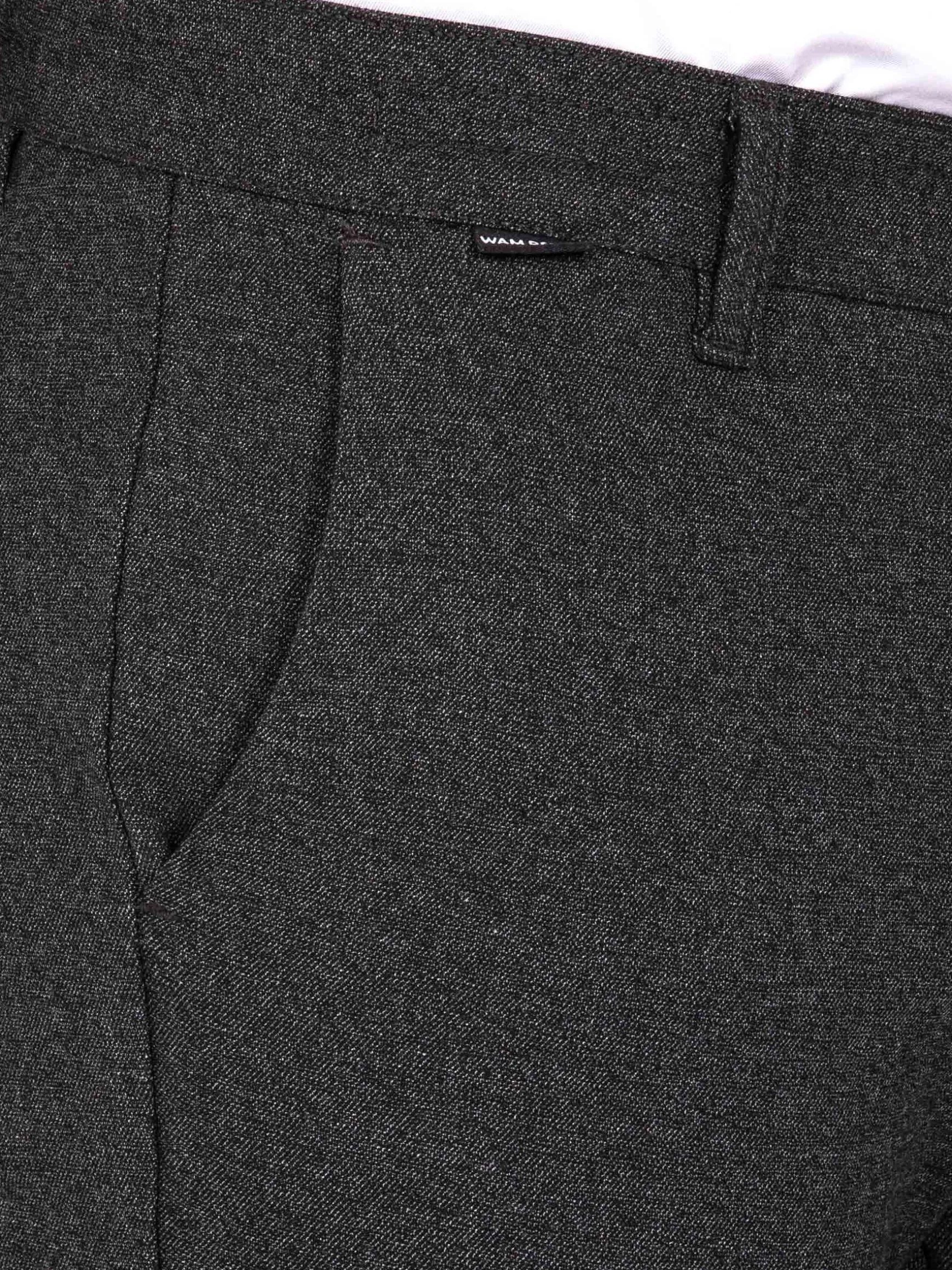 WAM DENIM Chino's*Kingston Slim Fit Anthracite Chino