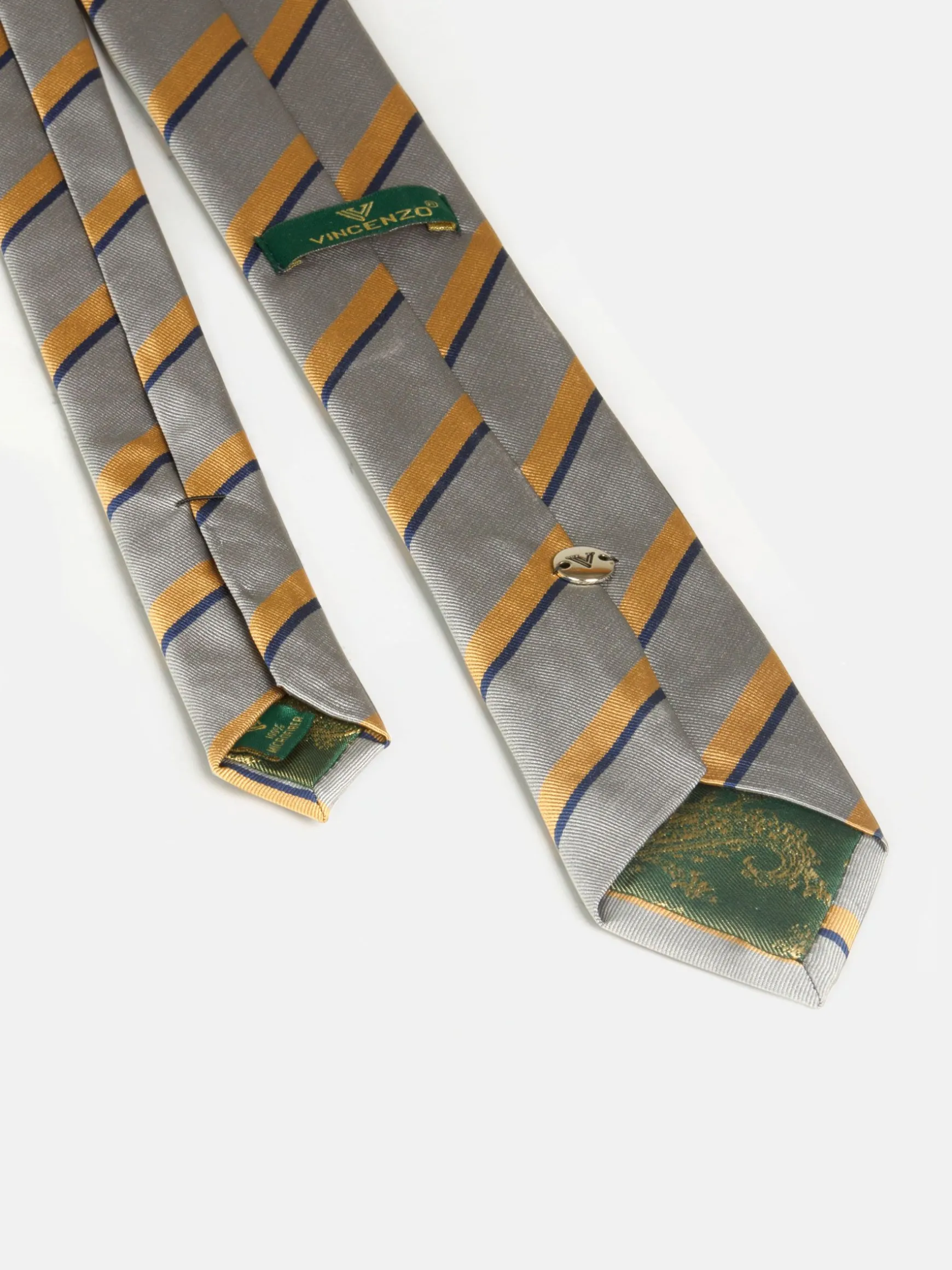 WAM DENIM Stropdassen*Liam Dark Grey Stropdas