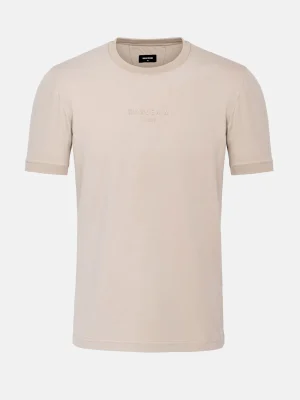 WAM DENIM T-Shirts*Liam Slim Fit Light Beige T-shirt