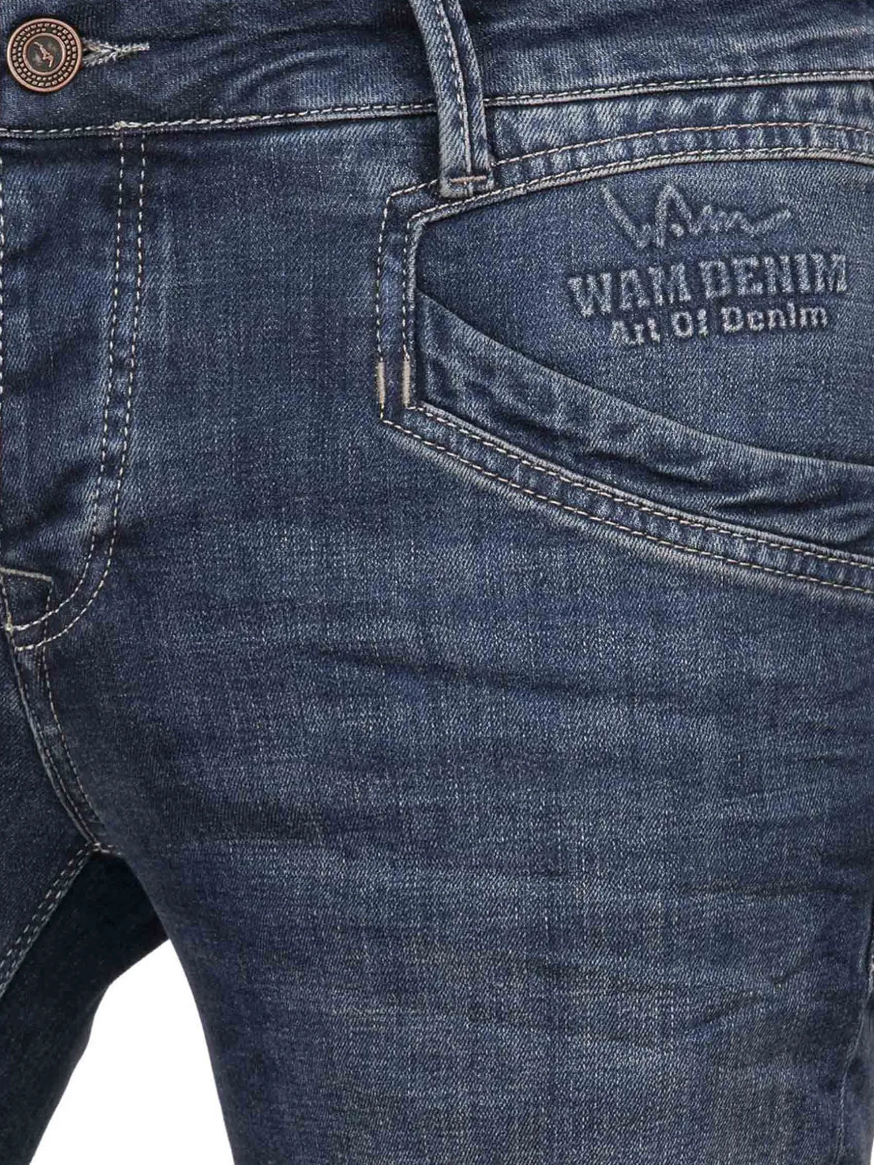 WAM DENIM Jeans*Luca Stretchable Navy Jeans