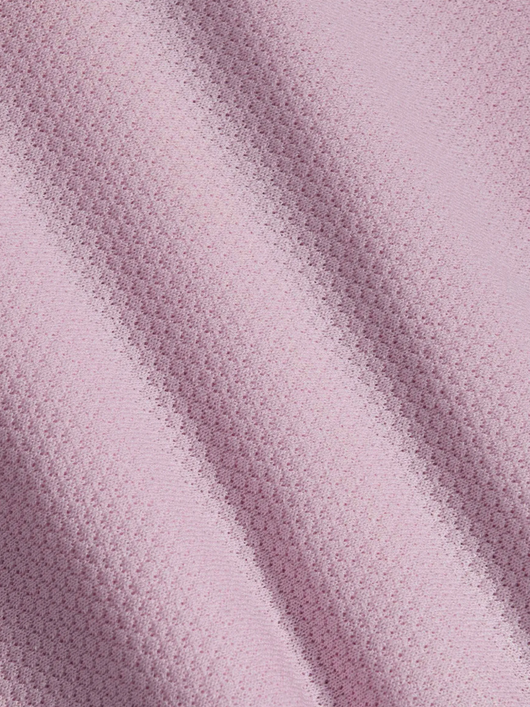 WAM DENIM T-Shirts*Lucas Pique Knit Pink T-Shirt