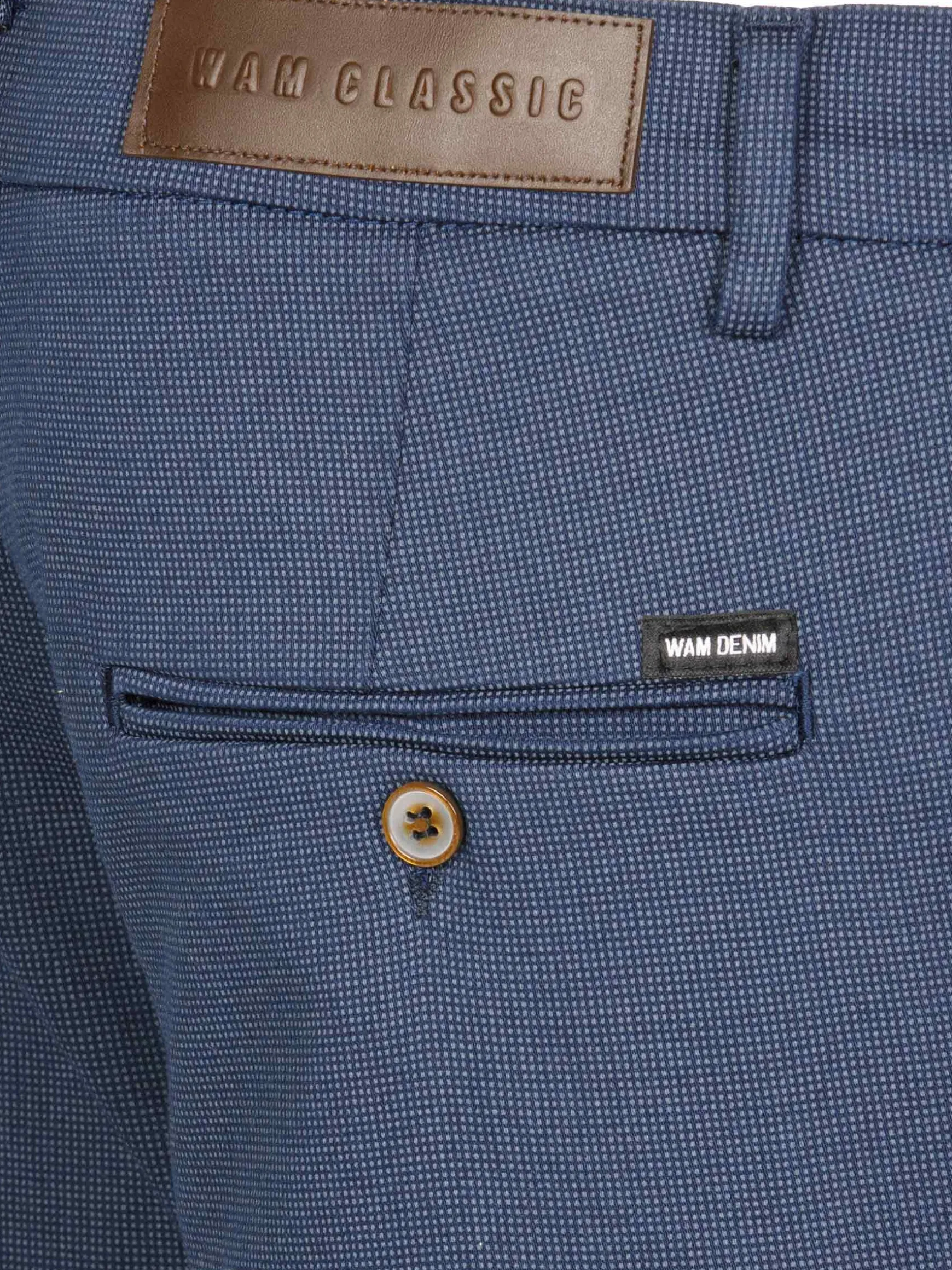 WAM DENIM Pakken & Maatwerk | Pantalons*Malachi Business Navy Pantalon