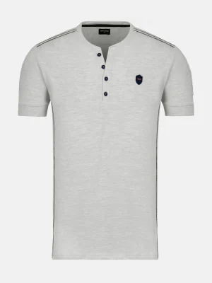 WAM DENIM T-Shirts*Oberursel Slim Fit Grey T-shirt