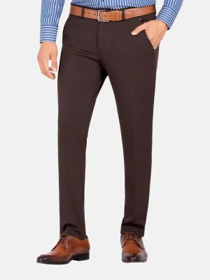 WAM DENIM Pakken & Maatwerk | Pantalons*Pantalon 72200 Bonem Brown