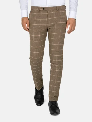 WAM DENIM Pakken & Maatwerk | Pantalons*Pantalon 72322 Gerious Beige