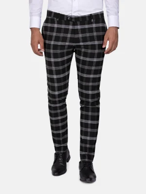 WAM DENIM Pakken & Maatwerk | Pantalons*Pantalon 72321 Mose Black