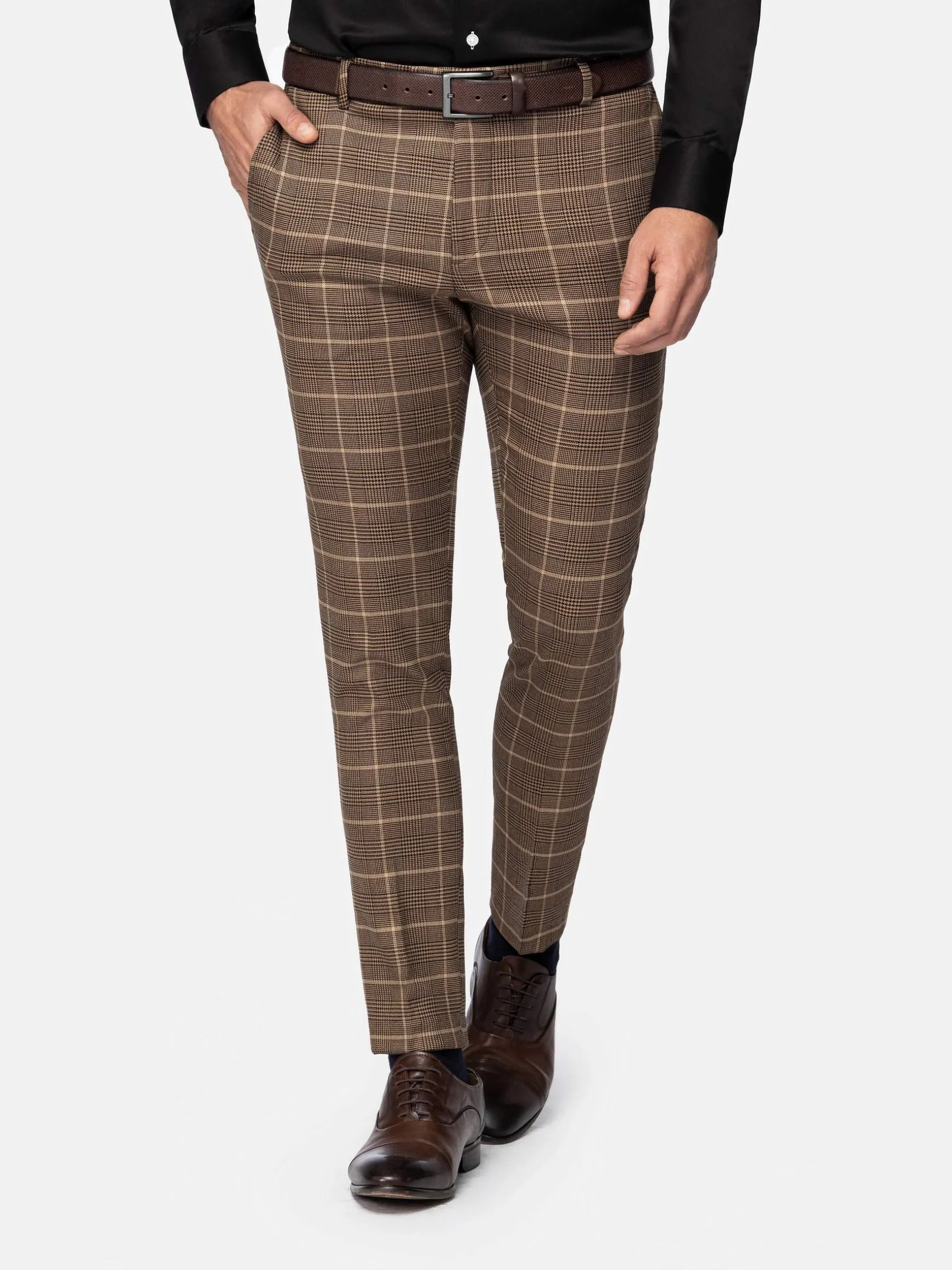 WAM DENIM Pakken & Maatwerk*Pantalon 72330 Wellington Beige