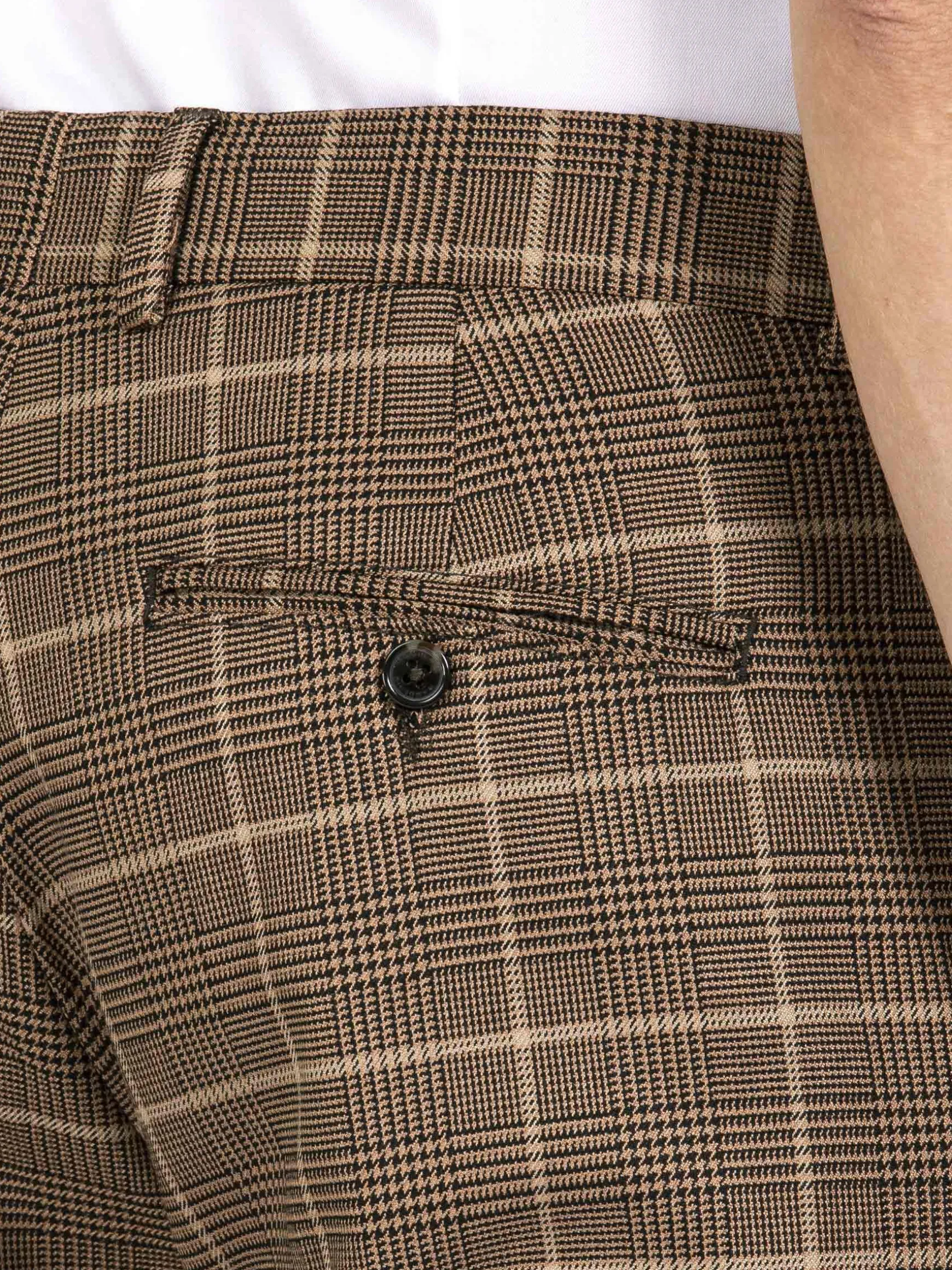 WAM DENIM Pakken & Maatwerk*Pantalon 72330 Wellington Beige