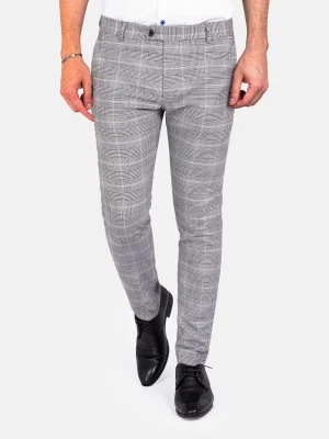 WAM DENIM Pakken & Maatwerk*Pantalon 72330 Wellington Light Grey