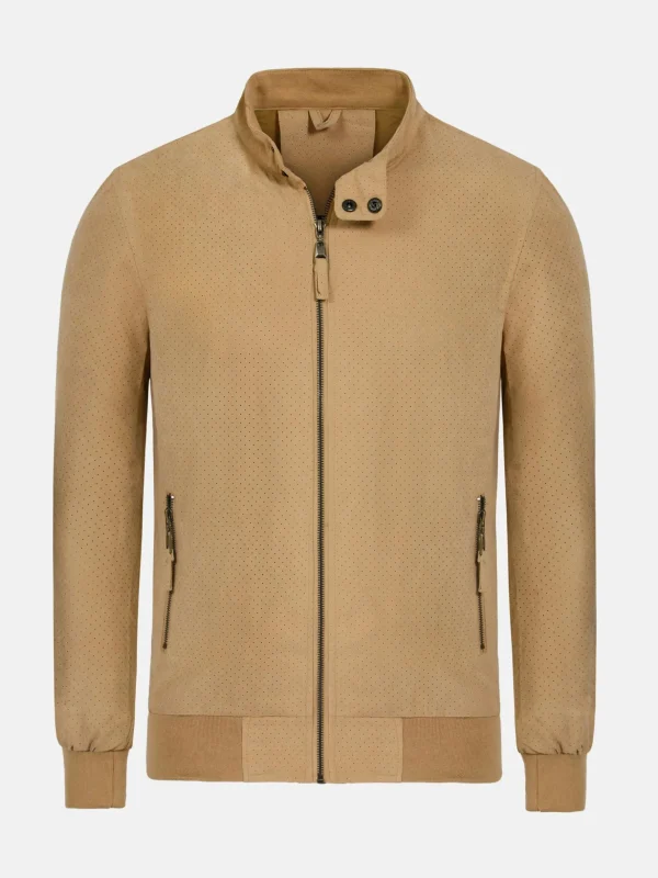 WAM DENIM Zomerjassen*Parker Crew Neck Brown Zomer Jassen