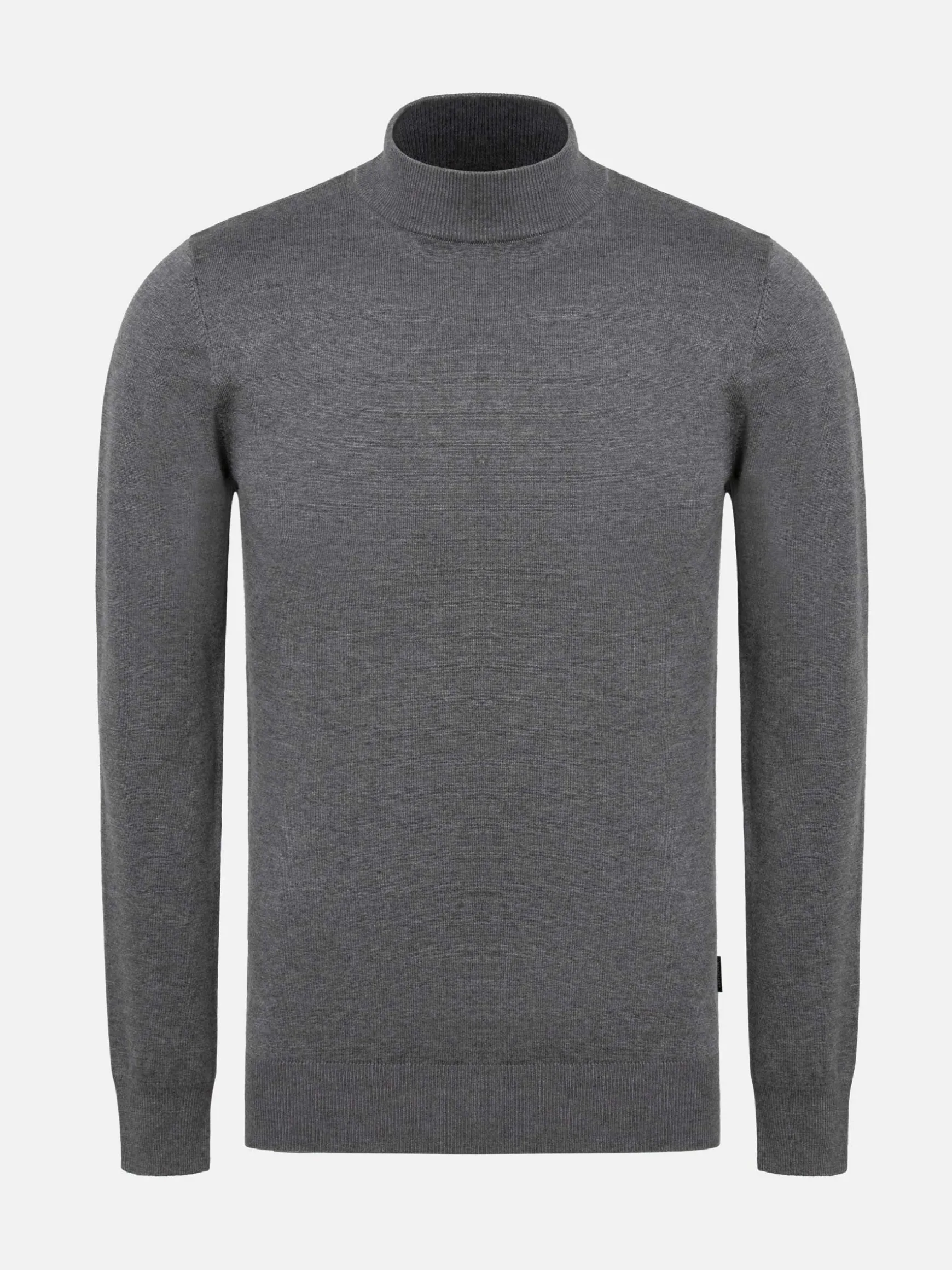 WAM DENIM Truien & Pullovers*Saintes High Neck Grey Pullover