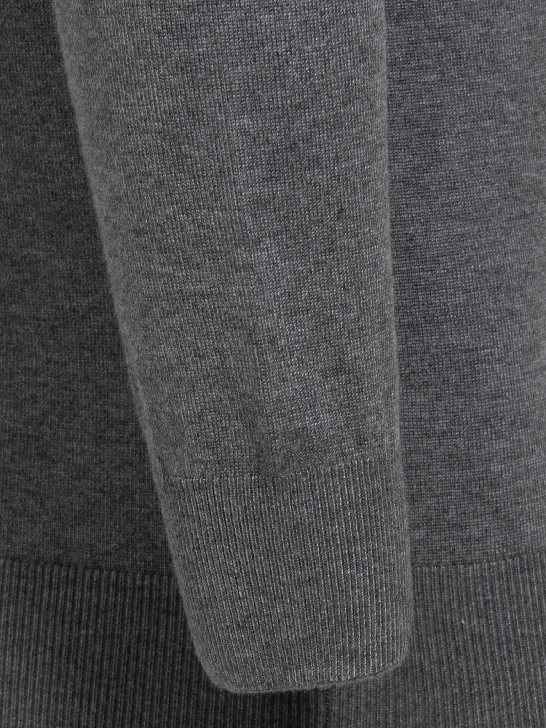 WAM DENIM Truien & Pullovers*Saintes High Neck Grey Pullover